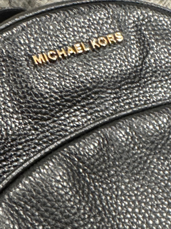 Michael Kors Bag Abbey Black Pebbled Leather Small Backpack main image 10